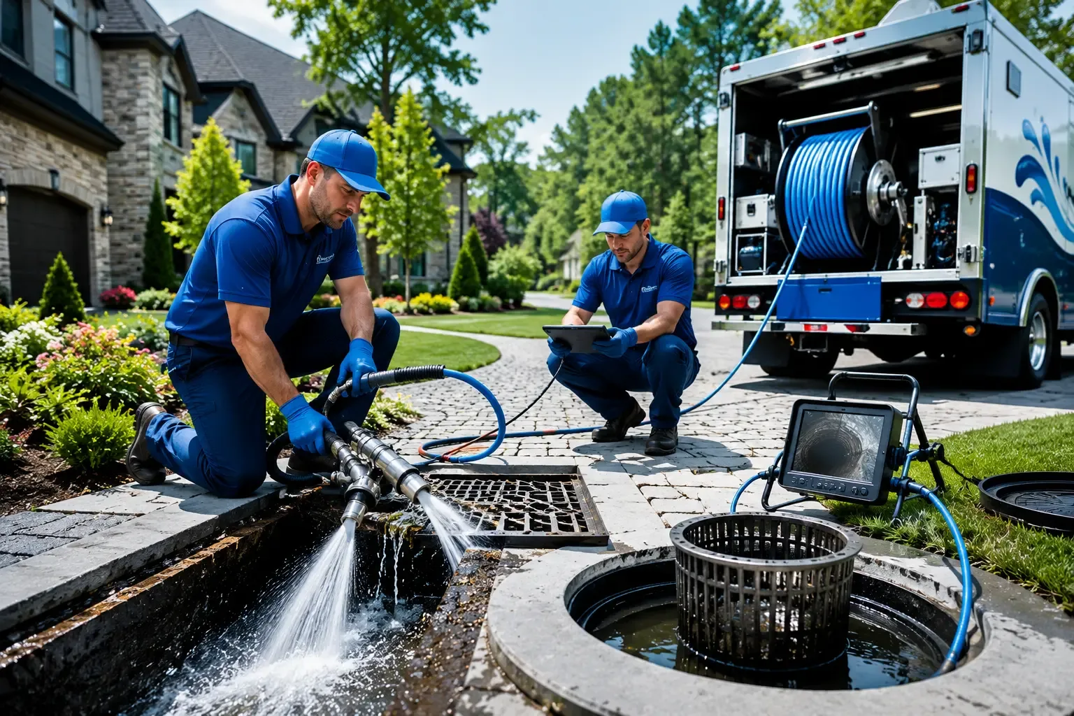 Local outdoor drain cleaning professionals in Watertown, CT